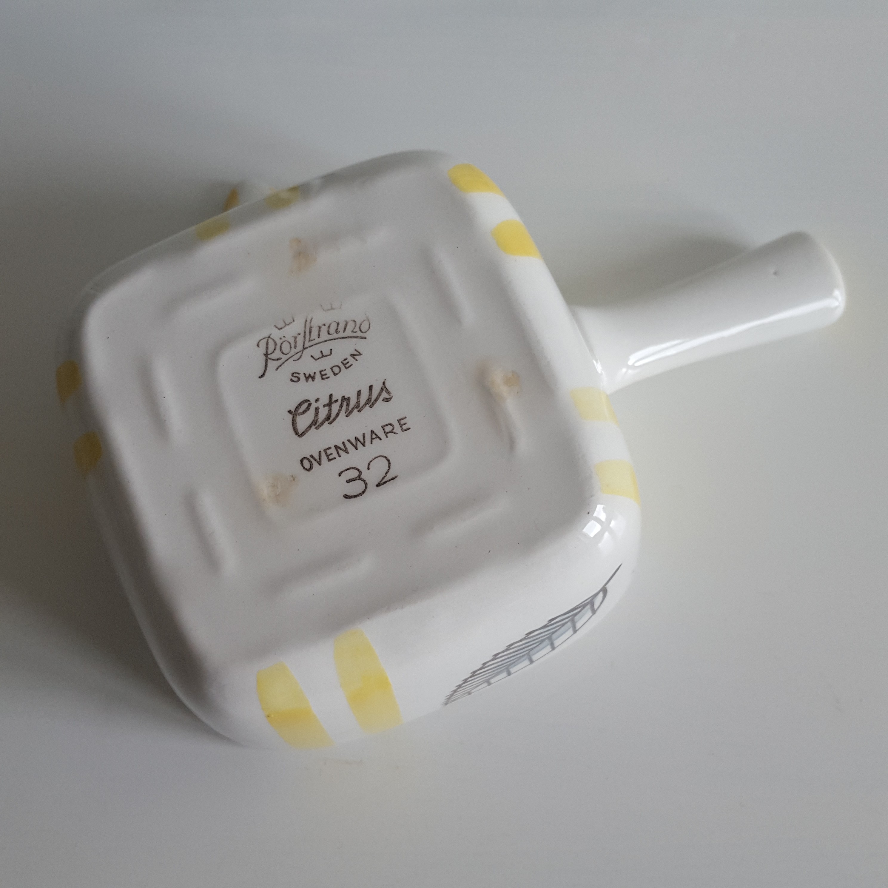 Smörskirare - Smörsmältare - Rörstrand - Citrus - Retrolivet