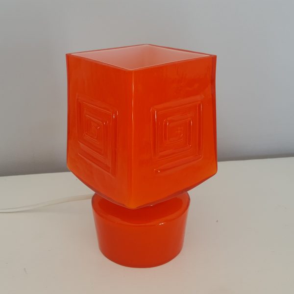 bordslampa-orange-fåglaviks-glasbruk-10