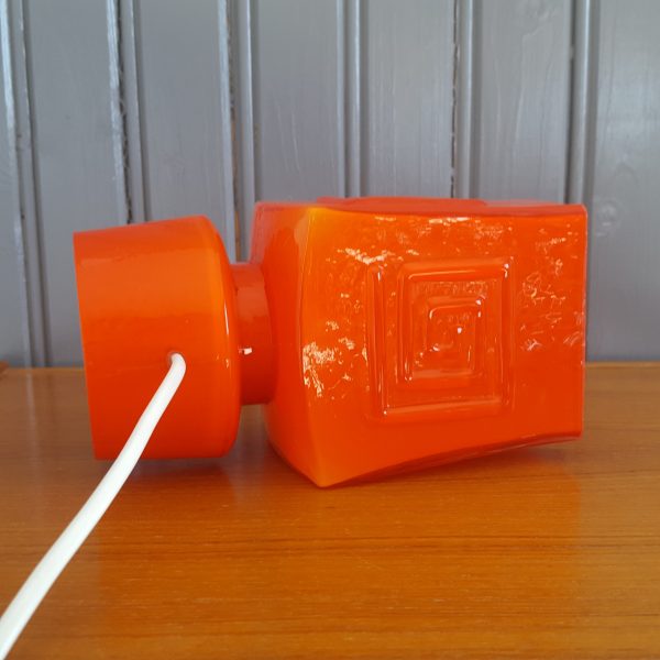 bordslampa-orange-fåglaviks-glasbruk-4