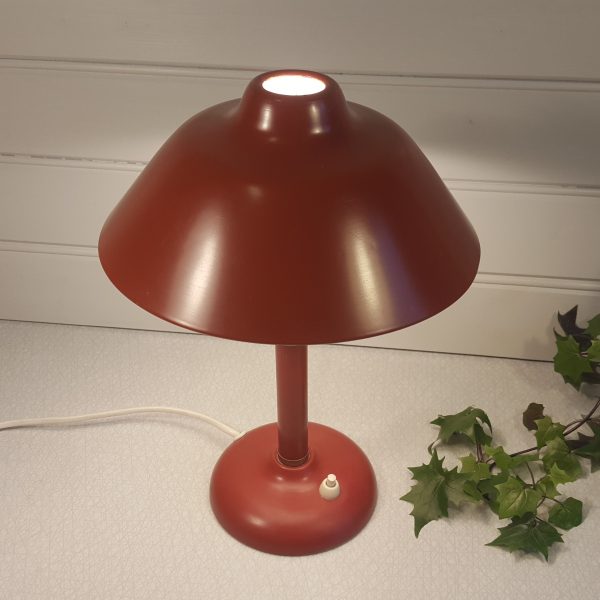 bordslampa-gemi-rödbrun-50-talet-2