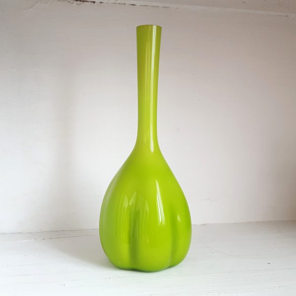 bulbvas-limegrön-elme-glasbruk-60-talet-2