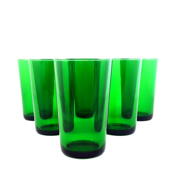 saftglas-6-pack-grön-france-vintage-1