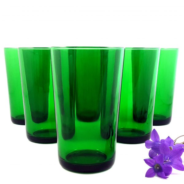 saftglas-6-pack-grön-france-vintage-2
