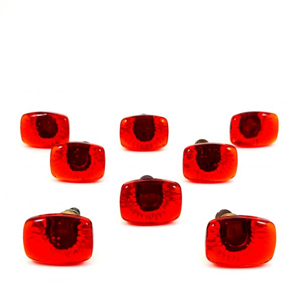 dörrknoppar-2-pack-glas-&-mässing-röd-retro-2