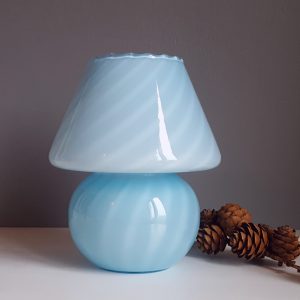 svamplampa-swirl-pastelblå-muron-vetri-70-talet-1