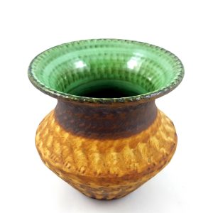 vas-lergods-grön-brun-tolla-keramik-3