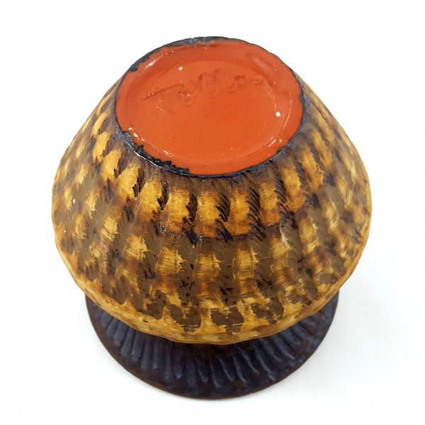 vas-lergods-grön-brun-tolla-keramik-7