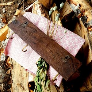 kroklist-fleur-de-lis-trä-mässing-vintage-7