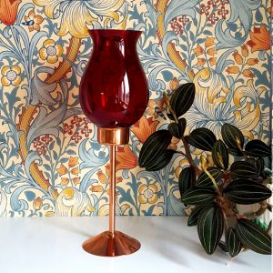 red glass lamp shade-arkiv - Retrolivet