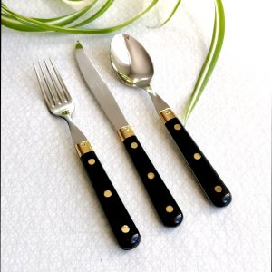 bistro-bestick-6-del-svart-mässing-nitar-france-2