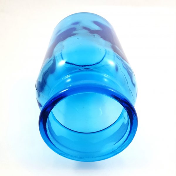 glasburk-blå-made-in-italy-vintage-4