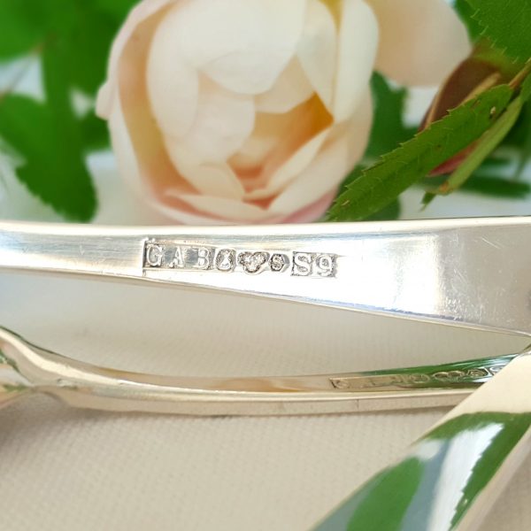 rosenholm~kaffeskedar~6~st~silver~gab~jacob~ängman~5
